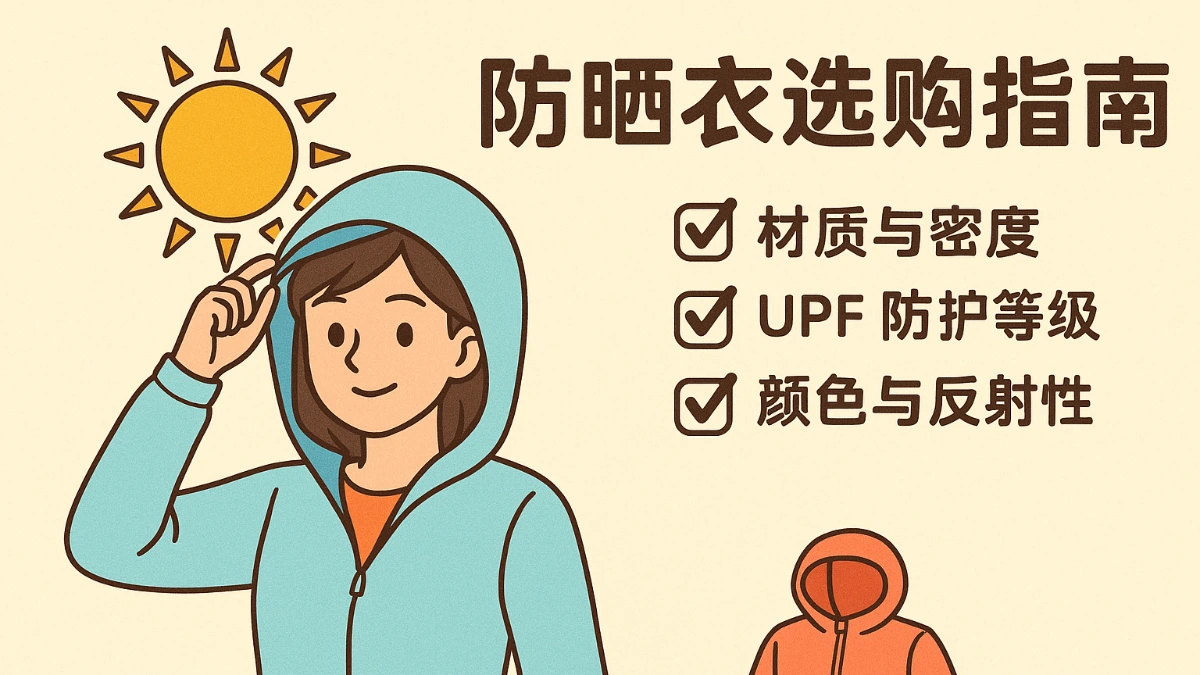 防晒衣选购指南